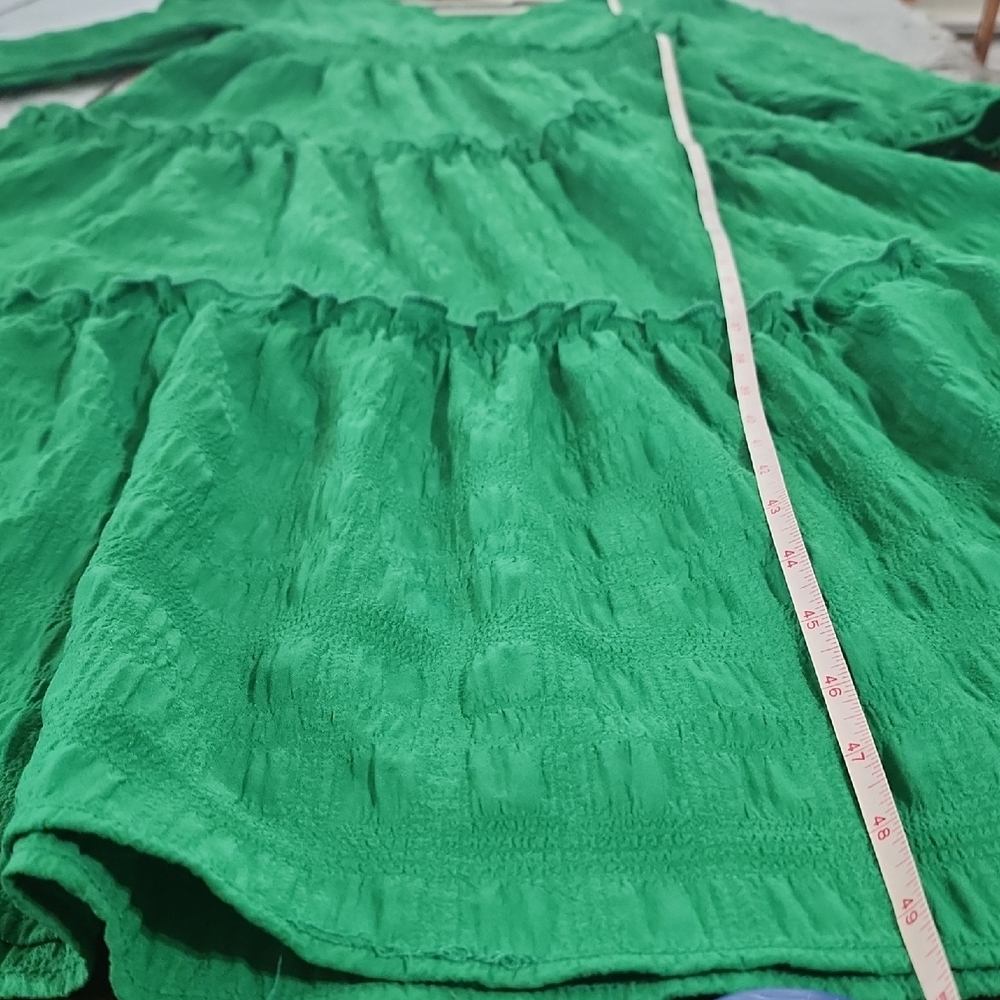 Elegant Green Maxi Dress - Picture 4 of 5